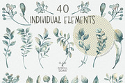 Rustic Twist (Watercolor Clipart), an Illustration by Soir Creative (Thumbnail 7 of 7)