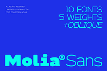 Molia - Sans Serif Font