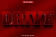 Drive 3D editable text effect, a Layer Style Add-On by Hello Muh (Thumbnail 1 of 2)