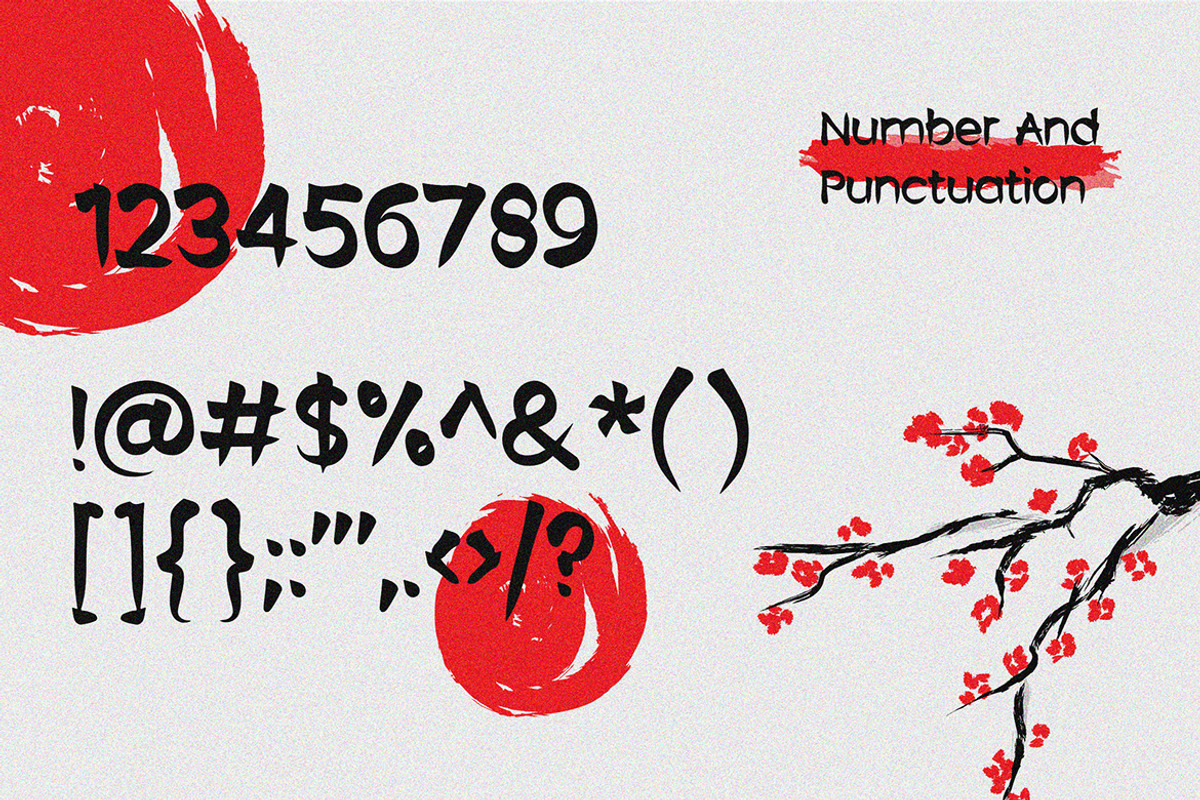 Sasokeh - Japanese Style Font, a Handwritten Font by ENATIVE (Photo 4 of 7)