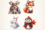 Cozy Critters & Seasons Clipart, an Illustration by Rose Art (Thumbnail 3 of 7)