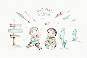 Wild West. Boys' World Collection