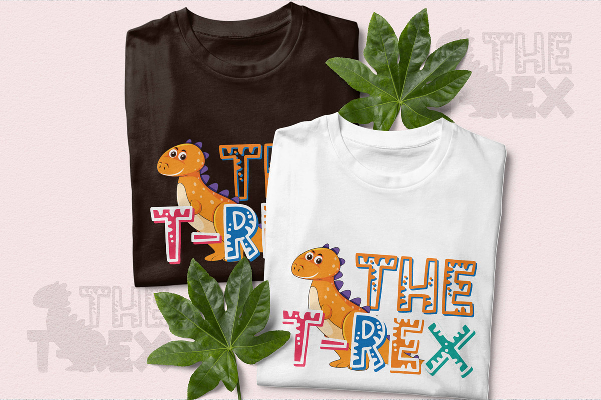 Little Dino Fun Display Font, a Serif Font by Chipshpow Graphics (Photo 4 of 5)