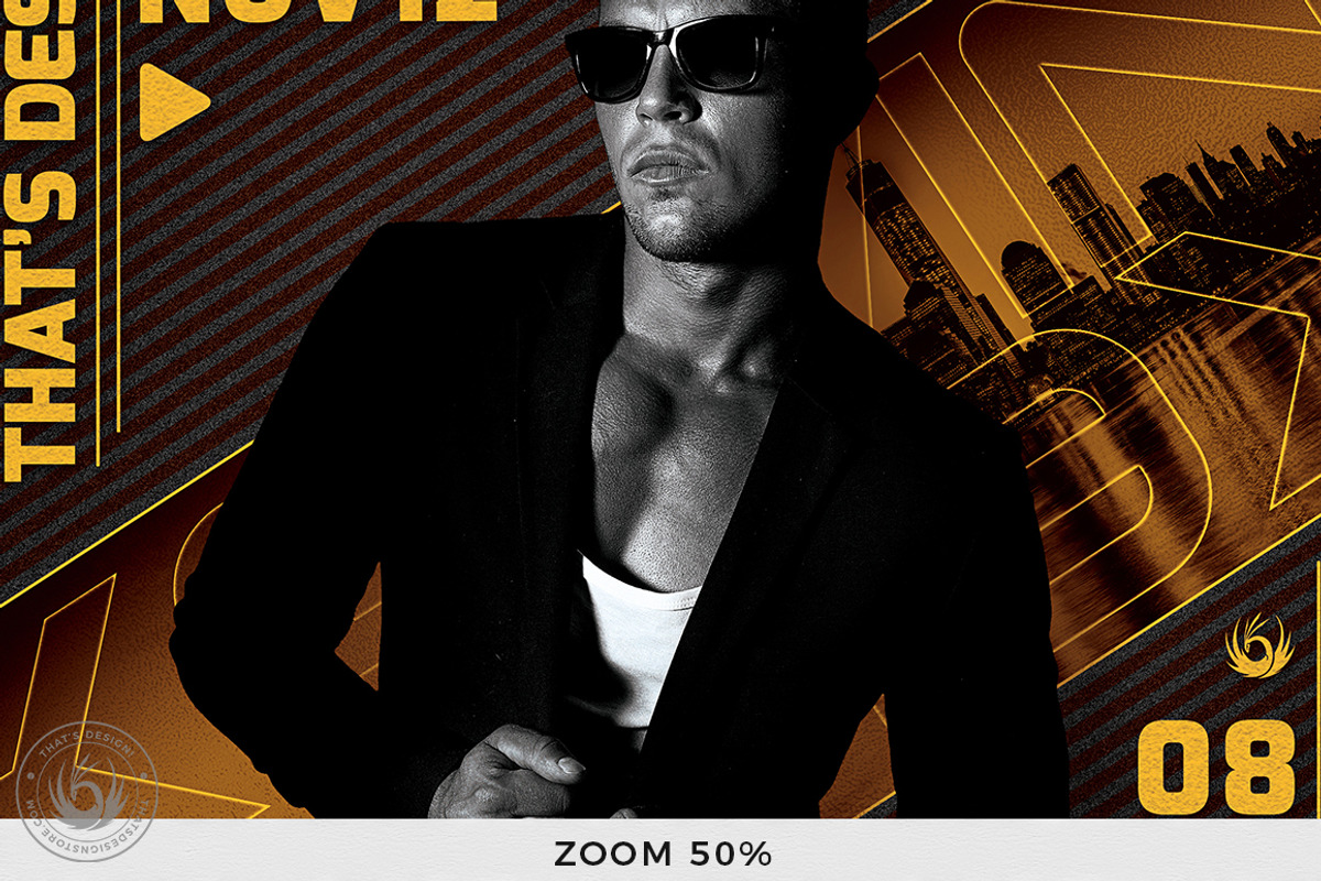 DJ Guest Flyer Template V3, a Flyer Template by ThatsDesignArt (Photo 7 of 9)