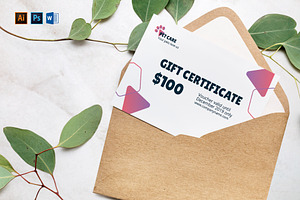 Pet Grooming Care Gift Certificate