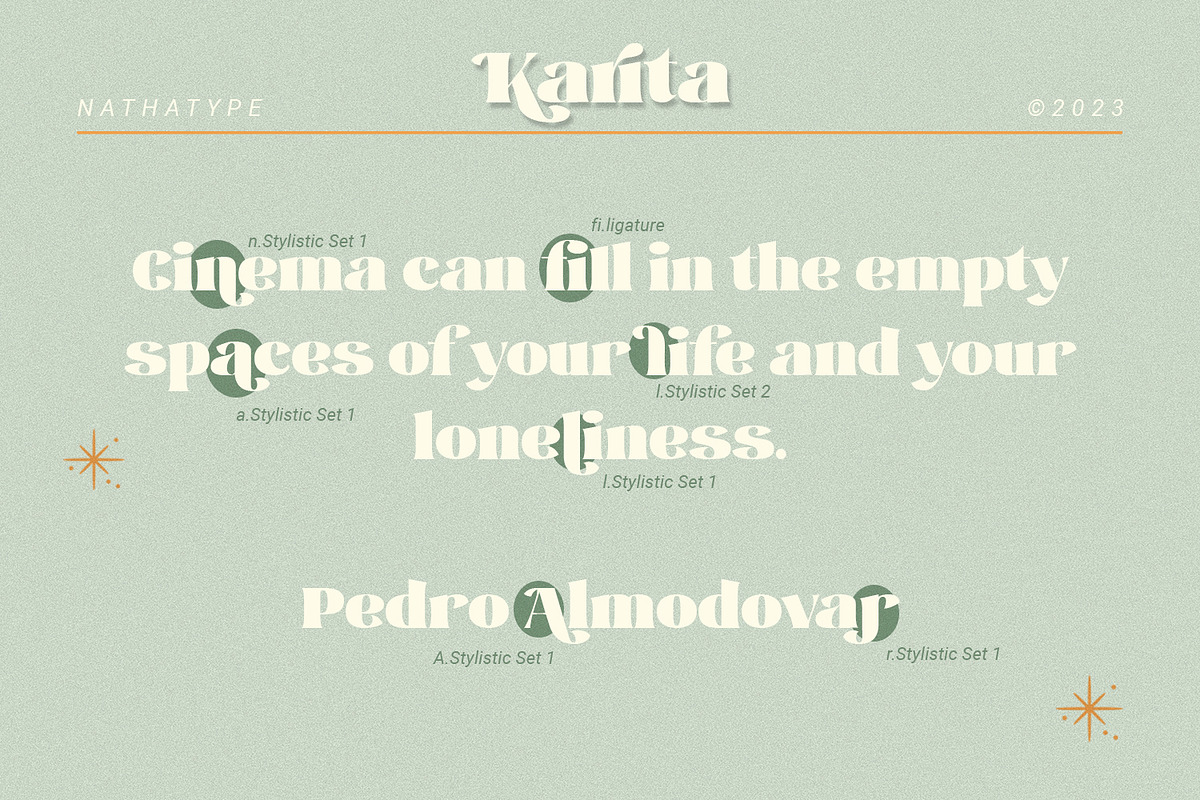 Karita, a Script Font by Nathatype (Photo 8 of 10)