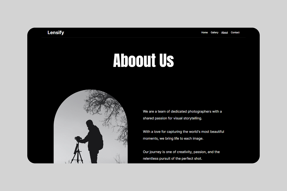 Lensify - Framer Template, a Websites & App Template by BiancaXavier (Photo 4 of 5)