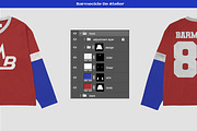 Hockey jersey mockup, a Shirt Mockup by Barmecide Mockup Studio (Thumbnail 2 of 3)