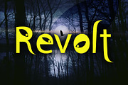 Revolt, a Script Font by khalwa.studio (Thumbnail 1 of 5)