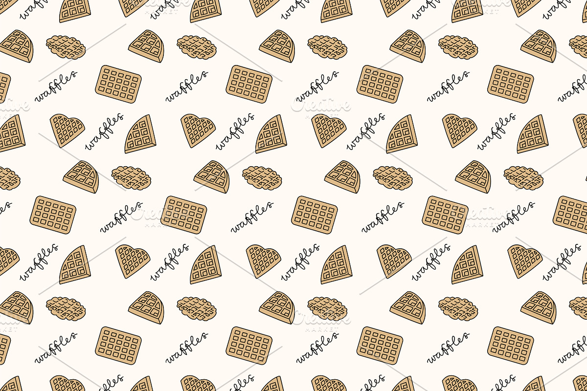 Délices Sucrés patterns, a Pattern Graphic by Lyolya Profitrolya (Photo 6 of 7)