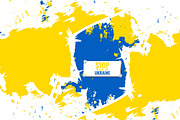 love and support Ukraine stop war, a Background Graphic by NJ Himel (Thumbnail 3 of 9)