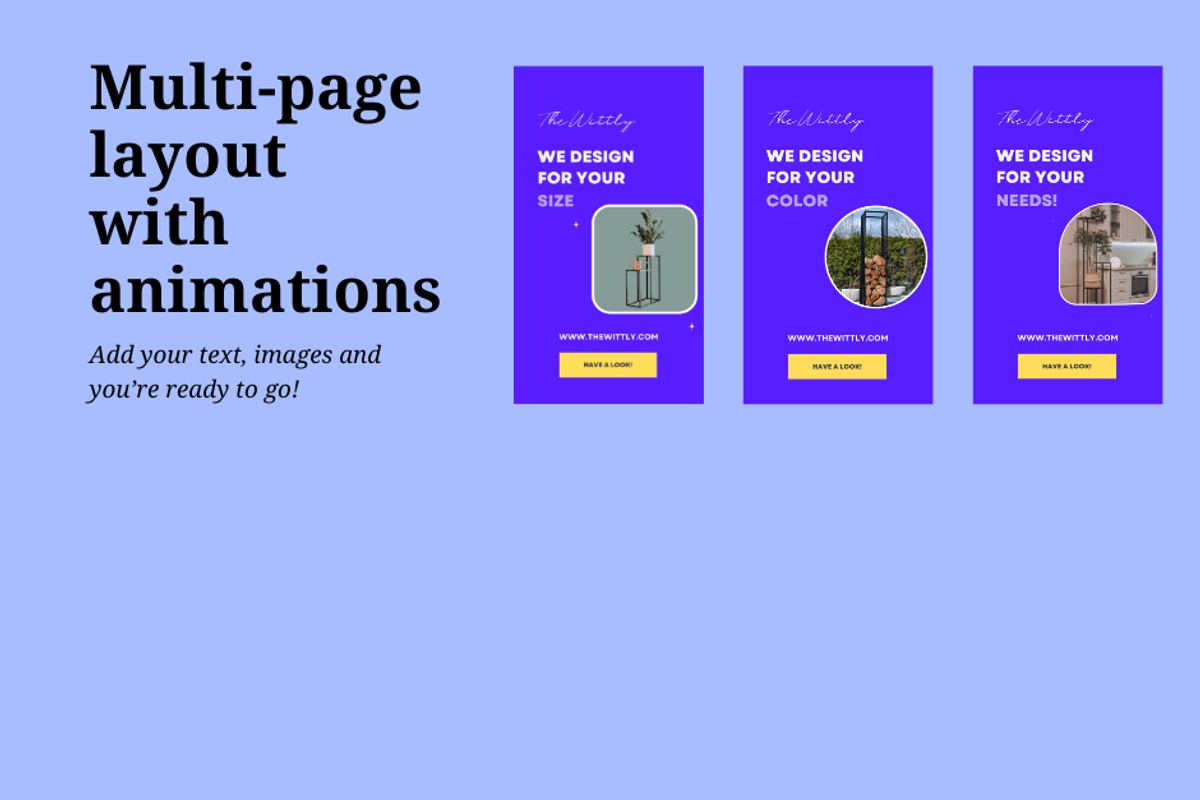 Editable animated video ad, a Social Media Template by TheWittly (Photo 4 of 4)