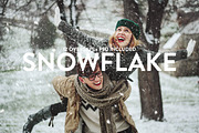 12 Snowflake overlays, a Texture Graphic by Graphic Goods Co (Thumbnail 1 of 5)