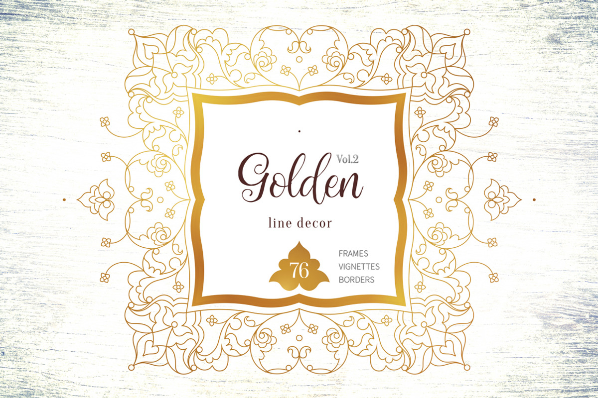2. Set Of 76 Vector Line Elements., a Decorative Illustration by O'Gold! (Photo 1 of 5)