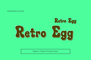 Retro Egg, a Slab Serif Font by Wow Magic (Thumbnail 1 of 3)