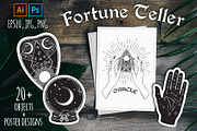Fortune Teller, an Illustration by Croisy (Thumbnail 1 of 5)