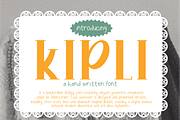 Kipli - Handwritten Font, a Handwritten Font by Berdansabersama (Thumbnail 1 of 8)