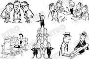 RTRO Business People 1, a Work Illustration by RTRO Stock (Thumbnail 3 of 5)