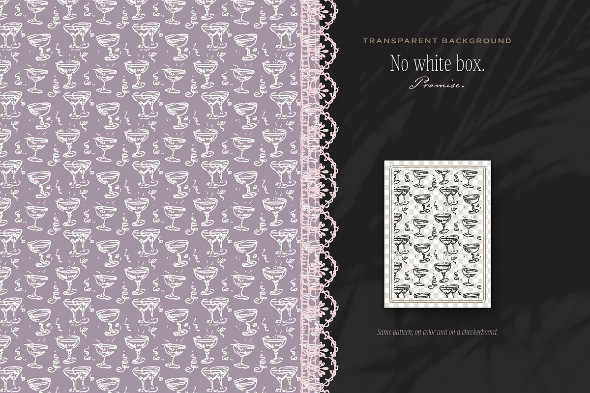 Party & Wedding Seamless Patterns, a Pattern Graphic by The October Creative (Photo 6 of 12)