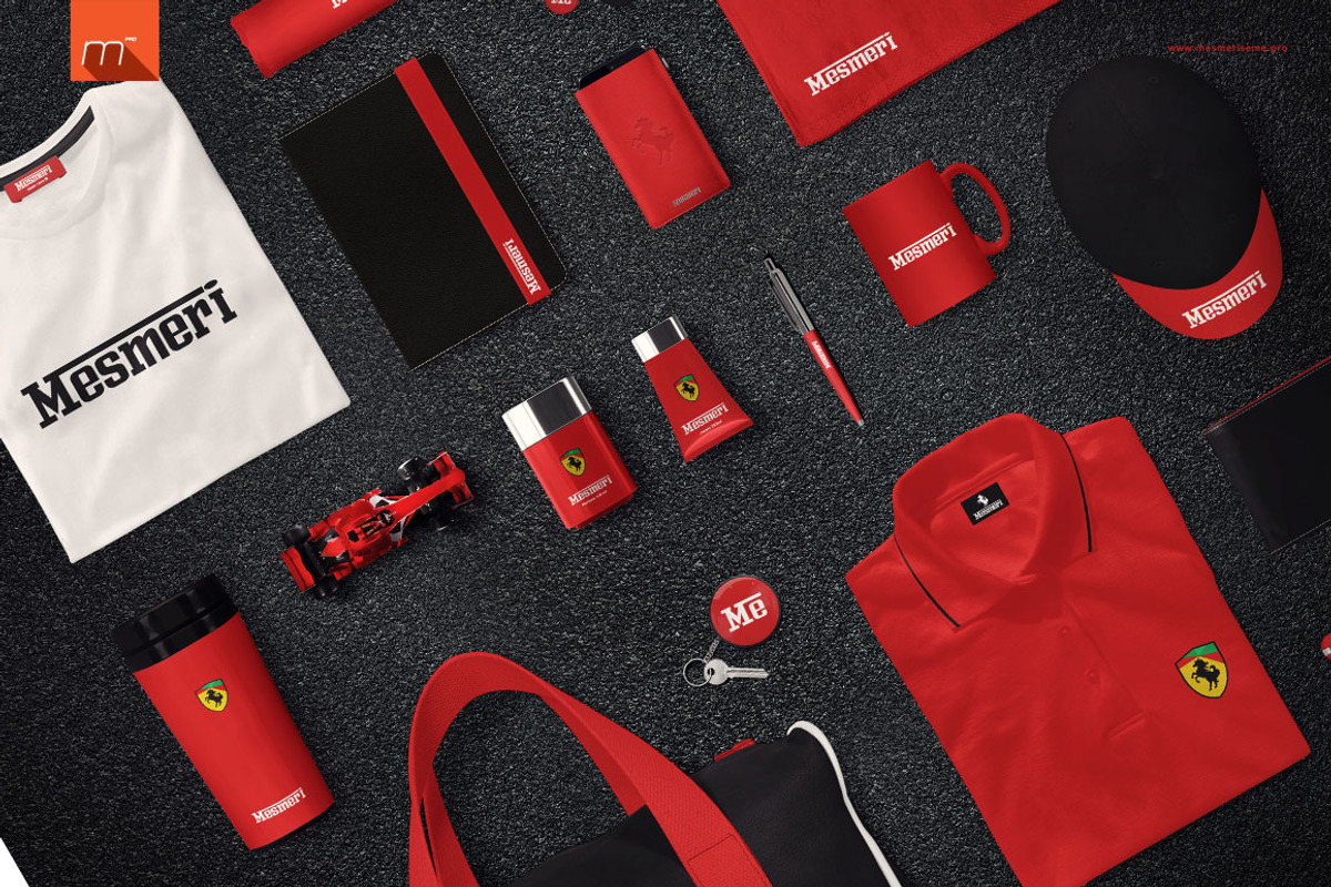 Car Racing Company Identity Mock-up, an Advertising Mockup by Mocca Mockups Store (Photo 2 of 5)