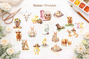 Western Easter Sublimation PNGs, an Illustration by Artnoy (Thumbnail 7 of 8)