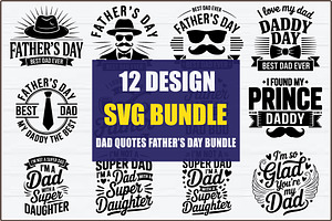 Father’s Day Shirt SVG Bundle, an Object Graphic by jahid234