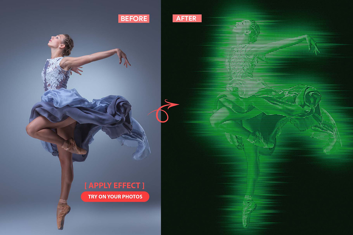 Hologram Gothic Photoshop Action, an Action Add-On by MRI STUDIO (Photo 11 of 16)