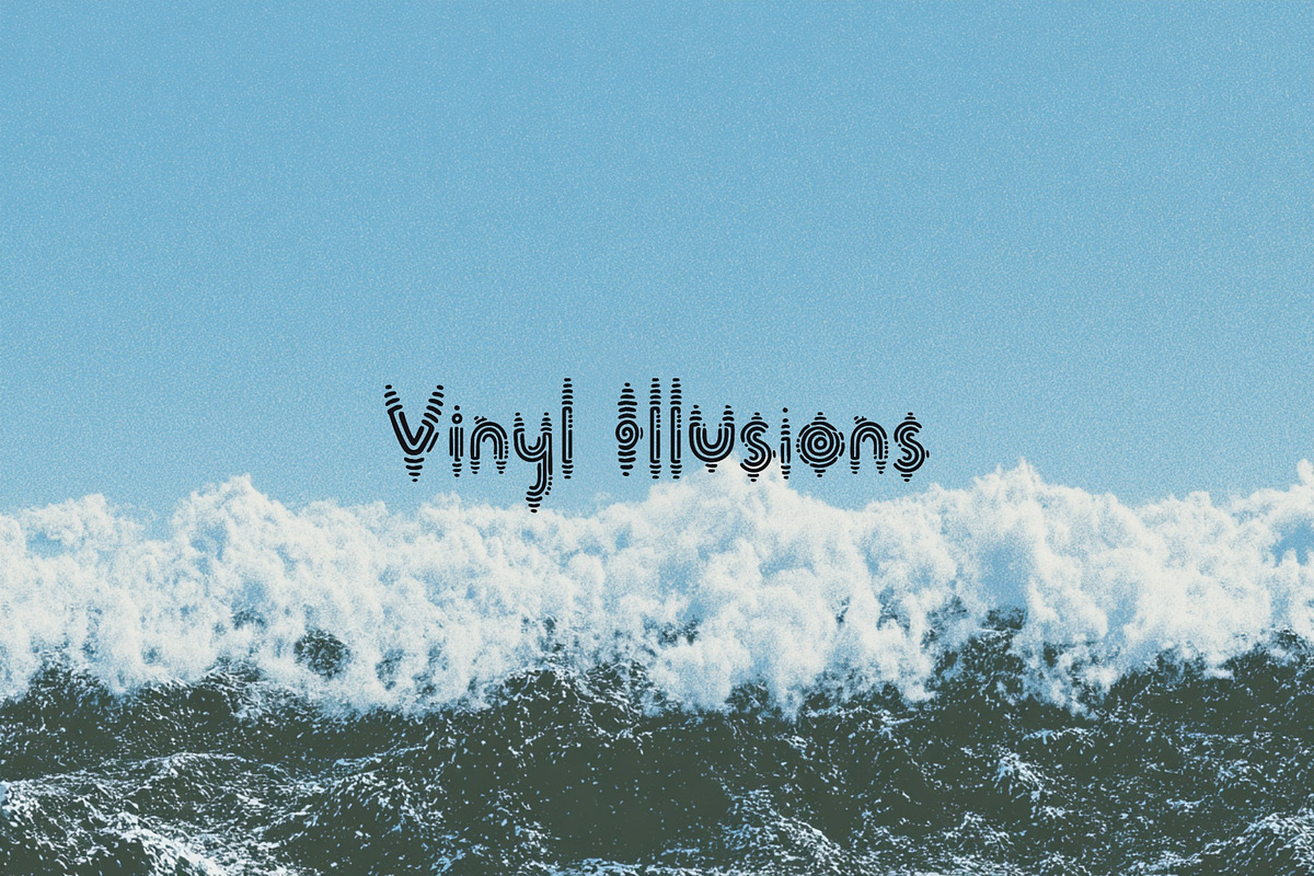 Hypnodot Optical Dot Display Font, a Sans Serif Font by Graphic Spirit (Photo 7 of 8)