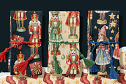 Seamless Christmas Nutcracker, a Graphic by ClipArtRoom (Thumbnail 4 of 8)