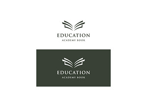 Creative educational book logo desig, a Branding & Logo Template by LOGOCREATIVE