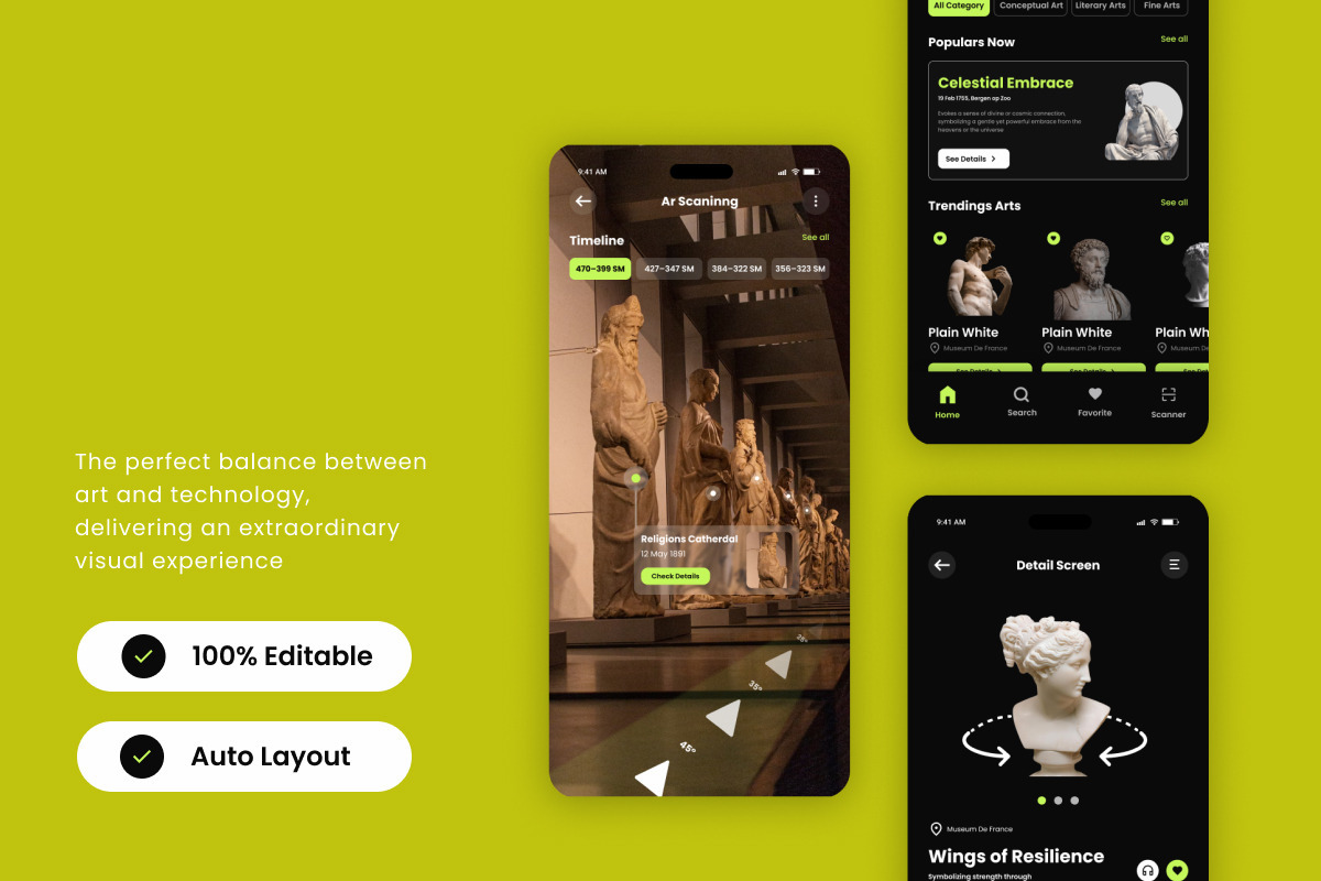 Muse Verse - Ar Museum Arts Mobile, an App Template by productype1 (Photo 2 of 5)