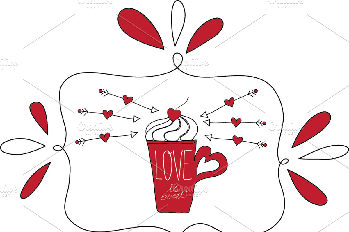 Valentine’s Day Doodles, an Illustration by Klipa Illustrations (Photo 3 of 3)