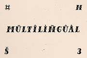 Magic Dust - vintage display font, a Blackletter Font by doffdog (Thumbnail 7 of 8)