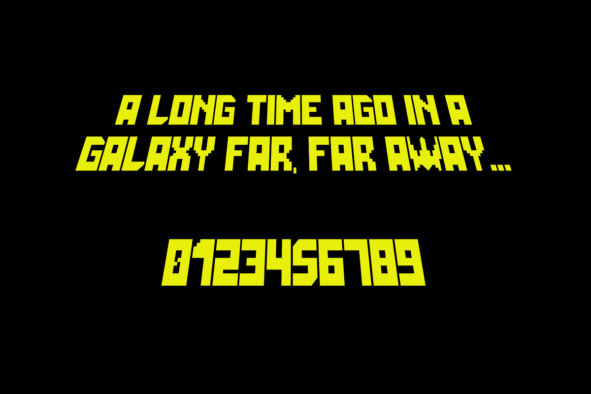 Galactica Grid Font, a Symbol Font by vladocar (Photo 9 of 12)
