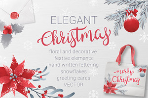 ELEGANT Christmas, an Illustration by HmarkaShop