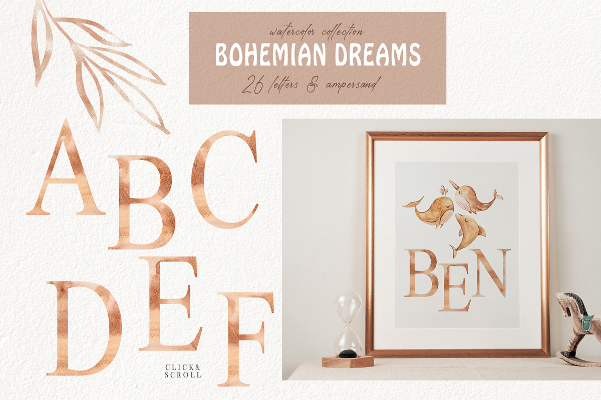 SALE! Watercolor BOHO collection, an Animal Illustration by Tiana Geo (Photo 5 of 23)