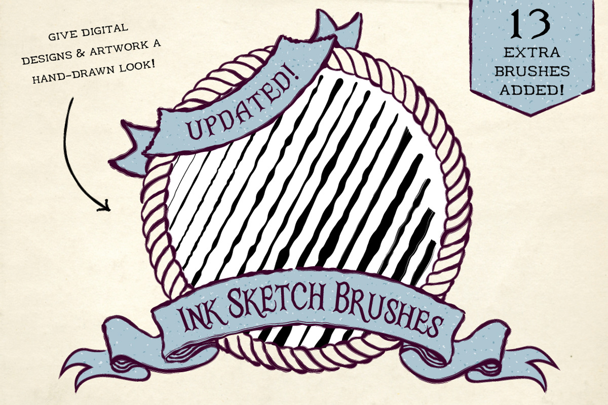 Ink Sketch Brushes