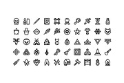 50 Witchcraft Icons, an Outline Icon by Side Project (Thumbnail 2 of 8)