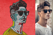 Pop Line Art Photo Effects, an Action Add-On by Amorjesu.com (Thumbnail 25 of 43)