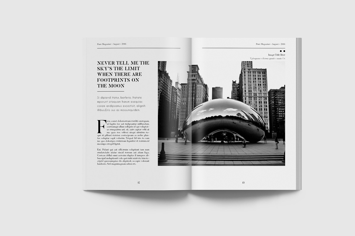 A5 Indesign Magazine Template, a Magazine Template by Uloel Design (Photo 5 of 12)