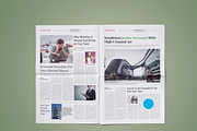 Newspaper Elite, a Magazine Template by GreenDesign (Thumbnail 2 of 9)