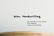 Wow. Handwrittihg. Handmade font, a Script Font by Sergey Mironov's store (Thumbnail 1 of 6)