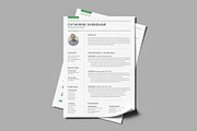 3 Page Resume Template / CV Template, a Resume Template by PixelStudio (Thumbnail 3 of 8)
