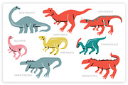 38 Dinosaur Elements x3 Styles, a Graphic by monkik (Thumbnail 3 of 22)