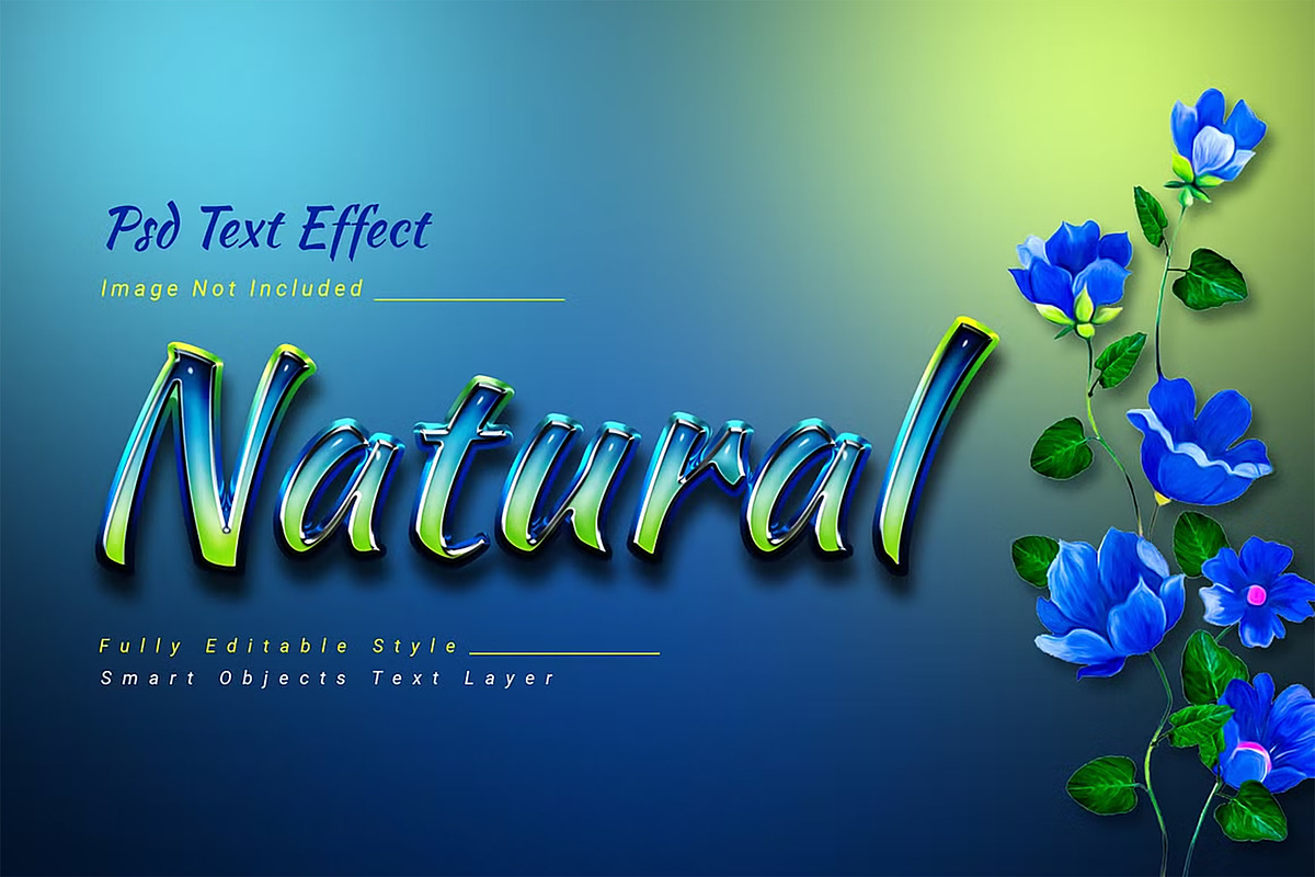Natural Psd Text Style Effect, a Layer Style Add-On by zahidhossainalif (Photo 2 of 2)