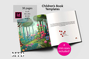 InDesign Children's Book Templates, a Templates & Theme by Ms Tonia Designs (Thumbnail 1 of 7)