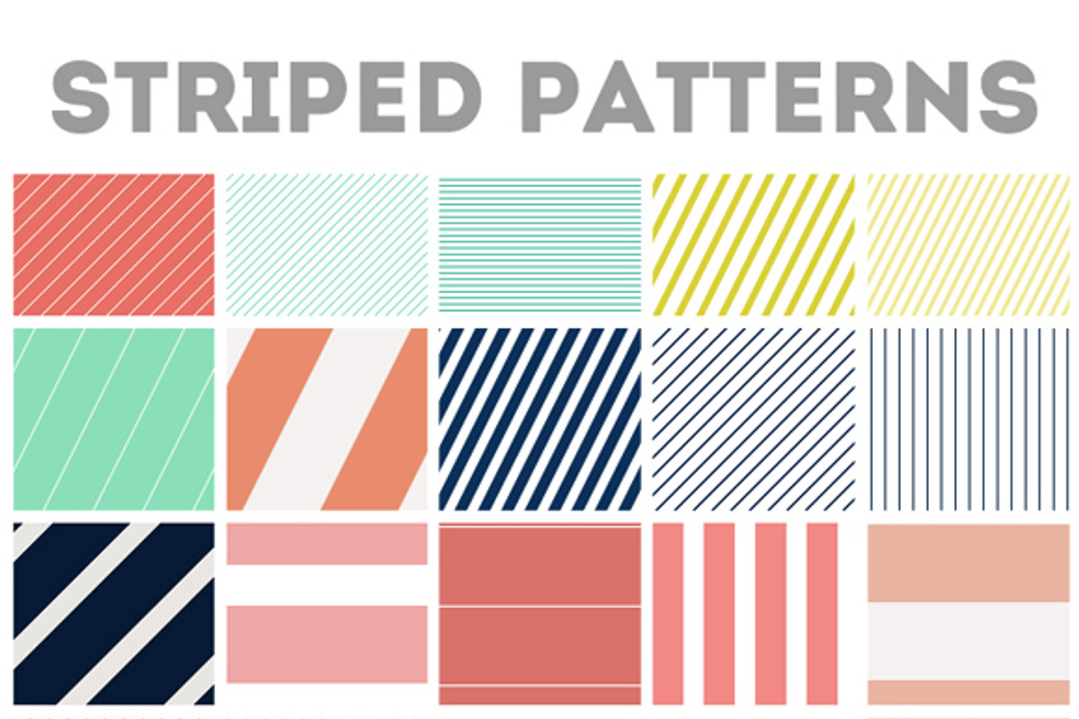 Repeating Stripe Images & Patterns, a Templates & Theme by Angie Makes (Photo 1 of 3)