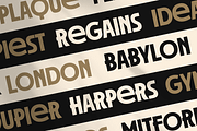Hornet - Modern Art Deco Font, a Sans Serif Font by TokoPress (Thumbnail 3 of 12)