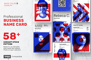 Indigo - Professional Business Card, a Business Card Template by Louds Studio (Thumbnail 1 of 5)