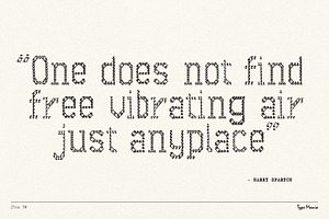 Zine TM Creative Typewriter Font